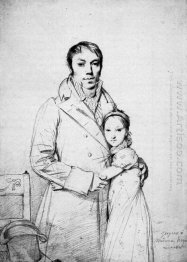 Charles Hayard And His Daughter Marguerite