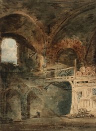 The Ruins of the Emperor Julian's Baths, H?tel de Cluny, Paris