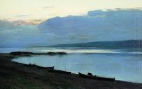 Evening At Volga 1888 1
