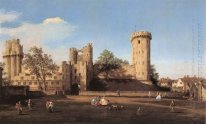Castillo de Warwick el frente del este 1752