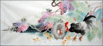 Cock - Chinees schilderij