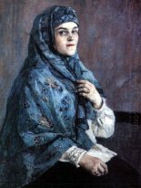 Portret van Prinses P I Shcherbatova 1910