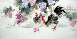 Cock - Chinese Painting