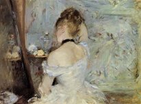 Young Woman At The Mirror