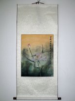 Lotus - ingebouwd - Chinees schilderij
