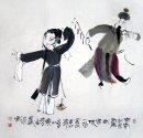 Opera Figuren - Chinesische Malerei