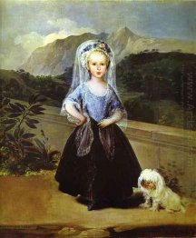 Portait Of Maria Teresa De Borbón Y Vallabriga