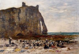 The Laundresses Of Etretat 1890