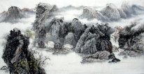 Bergen en water - Chinees schilderij