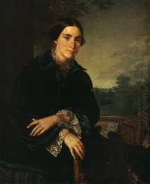 Portrait Of E A Selivanovskaya 1852