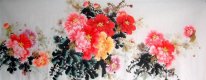 Pivoine - Peinture chinoise