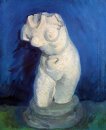 Gesso Statuetta di un Torso femminile 1886 1