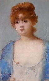 young woman in a negligee 1882