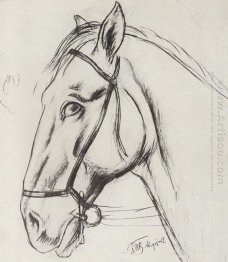 Sketch For The Painting Bathing The Red Horse 1912 2