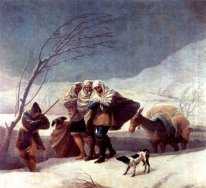 La tempête de neige d'hiver de 1787