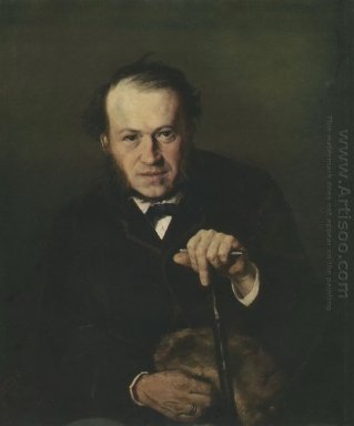 Retrato de Vasily Bezsonov 1869