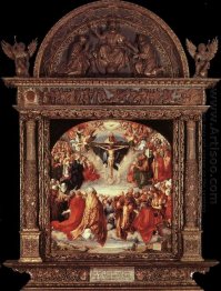 The adoration of the holy trinity landauer altar 1511