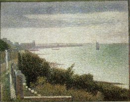 The English Channel At Grandcamp 1885