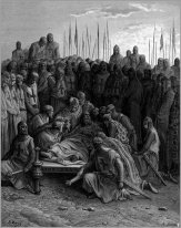 La morte di Baldovino I Il latino re di Gerusalemme 1877