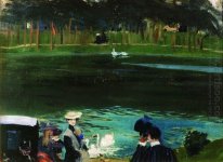 In The Bois De Boulogne 1909