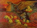 Nature morte avec pommes et une cruche 1912