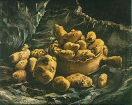 Still Life With An Earthern Bowl And Potatoes 1885