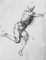 Battle Of Cascina Study For A Figure