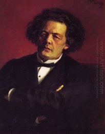 Portrait Of The Pianist Conductor And Composer Anton Grigorievic