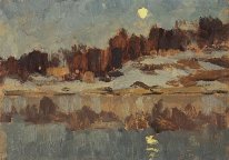 Landscape With Moon 1