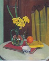 Jug With Yellow Primroses 1915