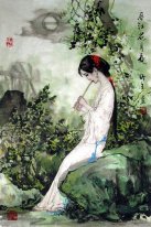 Beautiful Lady - Chinese Painting