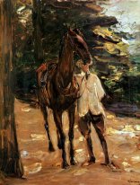 Man with horse