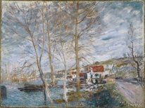 Flut bei Moret 1879