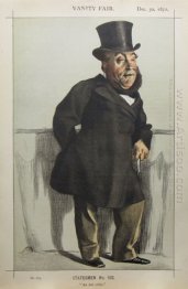 Caricature Of William Henry Gregory