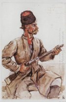 Cossack With Gun 1893