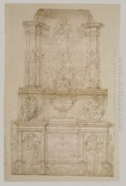 Design For Julius Ii Tomb First Version