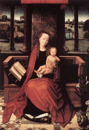 Virgin And Child Enthroned