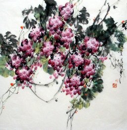 Grapes - Chinese Painting