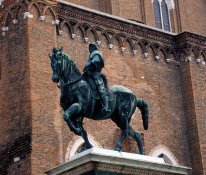 Statue équestre du condottiere Bartolomeo Colleoni