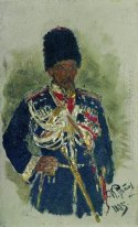 General In The Form Of Royal Guards P A Cherevin 1885