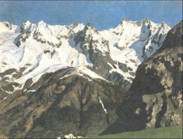 Range Of Mountains Mont Blanc 1897