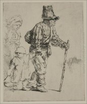 Three Peasants Travelling 1652