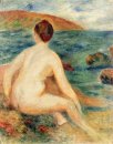 Baigneuse nue assise By The Sea 1882