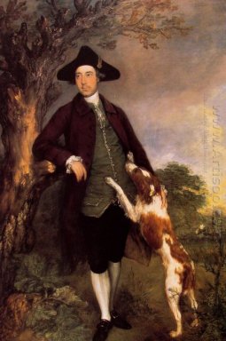 Portret van George Venables Vernon 2e Lord Vernon 1767