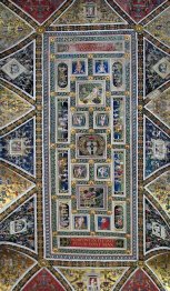 Ceiling of the Piccolomini Library in Siena Cathedral