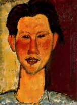 Portret van chaim soutine 1915