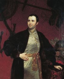 Portrait Of M A Obolensky 1846