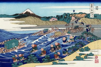 Le Fuji de Kanaya sur le Tokaido