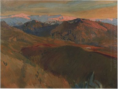 Pemakaman Di Sierra Nevada Granada 1910