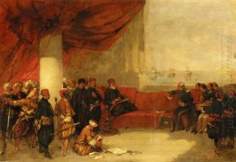 Interview with the Viceroy of Egypt at His Palace in Alexandria